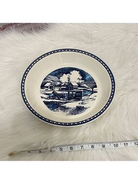 Vintage Watkins 1982 plates Scenic
